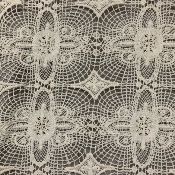 DAY Birger et Mikkelsen Cream Geometric Crochet lined Dress size 36 - Picture 10 of 16